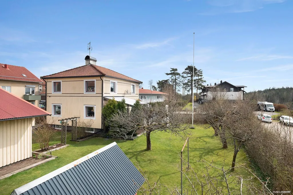 Vista aerea - Funkis Villa with Garden in Borås
