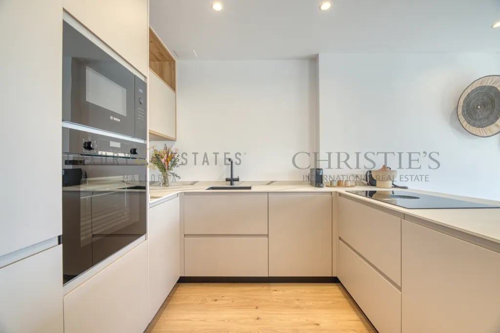 Cuisine - Refurbished Penthouse with Rooftop Pool in Bendinat
