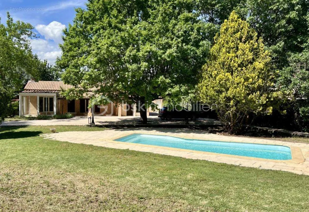 Pool - House with Pool and Studio in Bagnols-en-Forêt