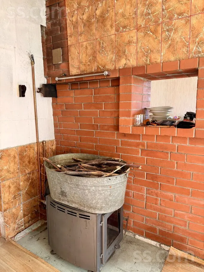 Cucina - Two-Storey House with River View in Garkalne