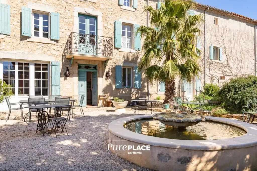 Jardin - Maison d'Hôtes de Caractère avec Piscine à Félines-Termenès