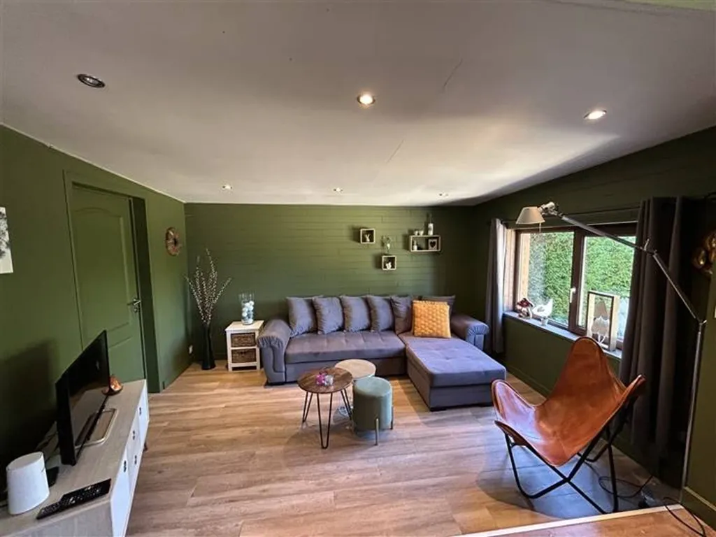 Séjour - Chalet avec Terrasse à Noiseux