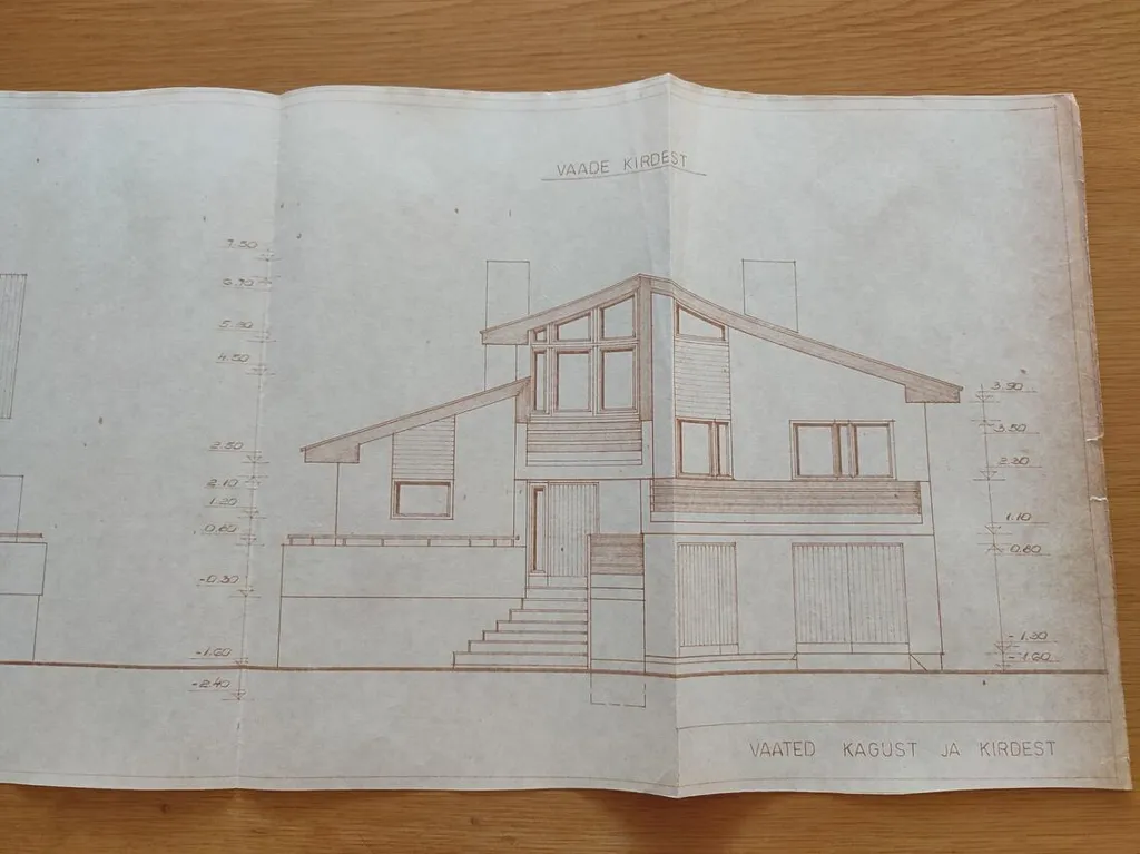Plot with House Project in Sindi, Pärnumaa