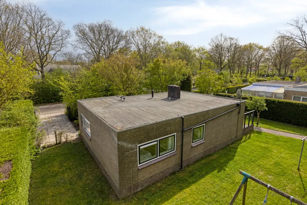 Vue aérienne - Garden Bungalow in Oostkapelle