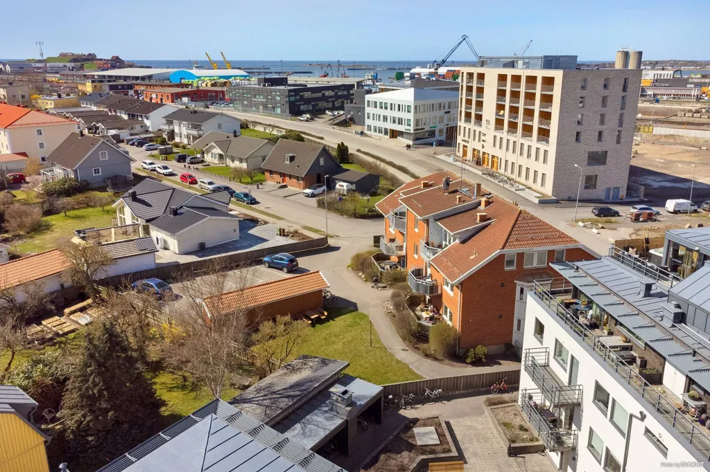 Vue aérienne - Apartment with Balcony in Varberg