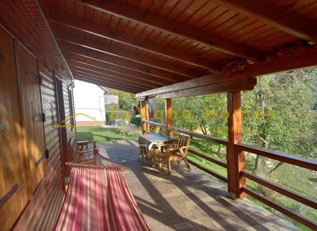 Terrace - Self-Contained House with Pool in Kuterevo, Otočac