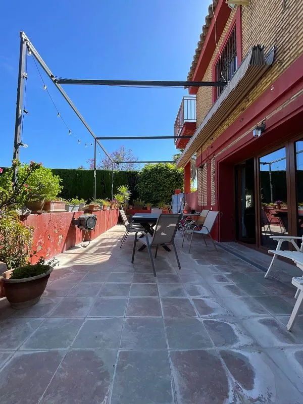 Terrace - Chalet with Pool and Terrace in Montequinto