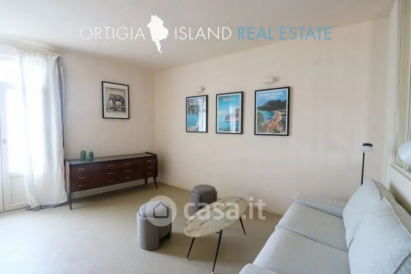 Séjour - Rearranged Studio with Sea View in Ortigia, Syracuse