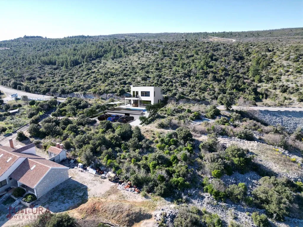Vista aerea - Luxury Villa with Sea View in Posedarje