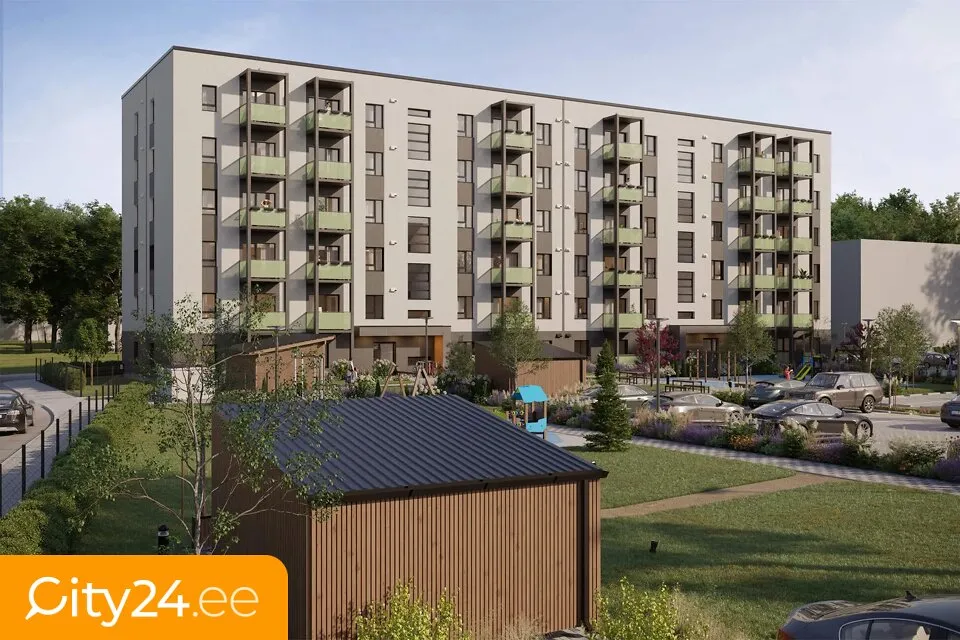 Välivaade - Modern Apartment with Balcony in Ķengarags, Riga