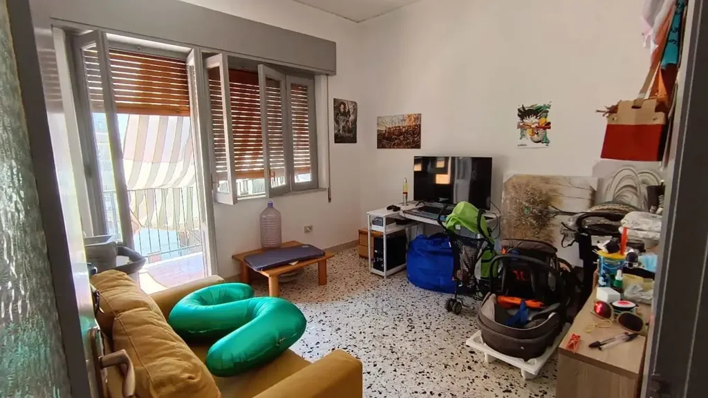 Camere da letto - Bright 3-Bedroom Apartment with Balcony in Palermo