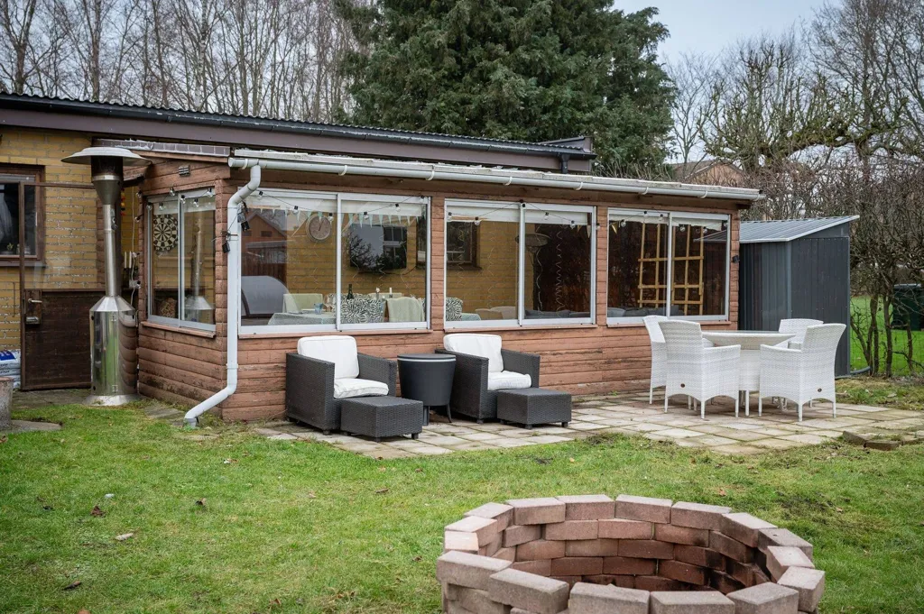 Terrasse - Funkis Villa with Pool in Kävlinge