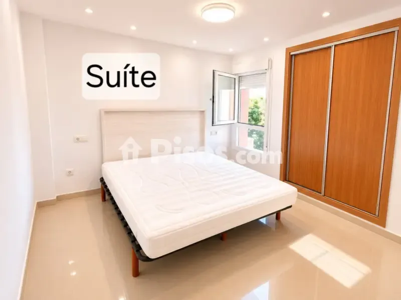 Bedrooms - Apartment with Terrace in Campos