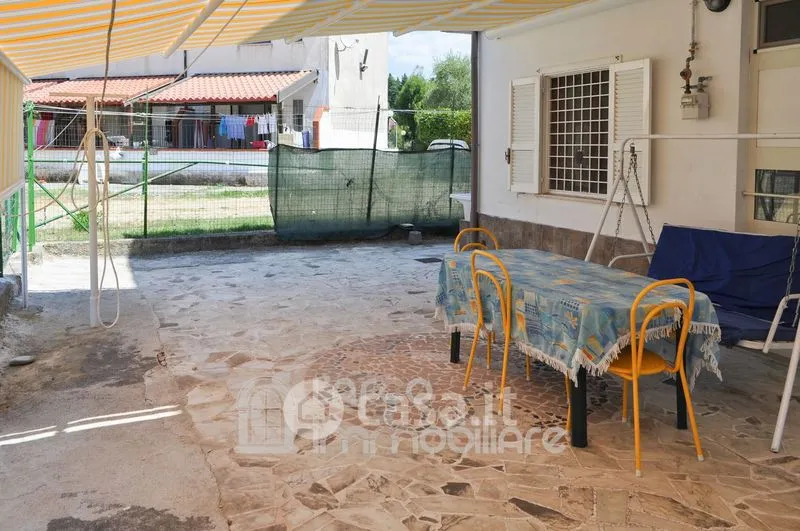 Terrass - Ground Floor Trilocale with Garden in Maierà