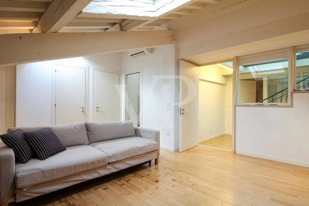 Séjour - Rustic Terraced House with Terrace in Schio