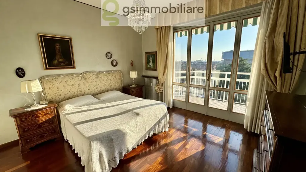 Bedrooms - Spacious Penthouse with Triple Exposure in Brescia