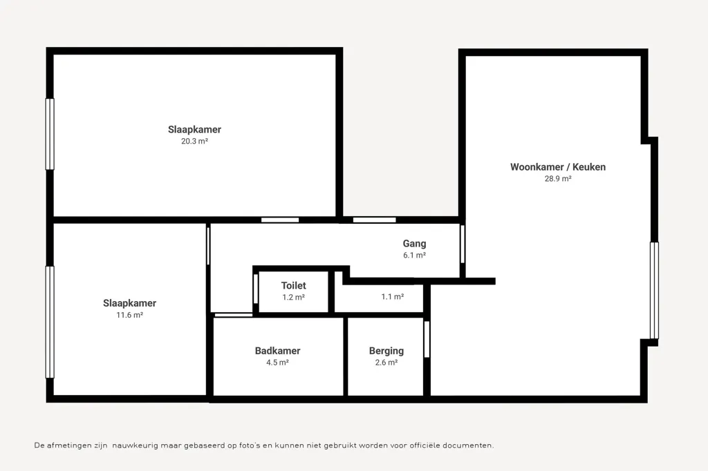 Floor Plan - Modern Apartment with Terrace in Mol