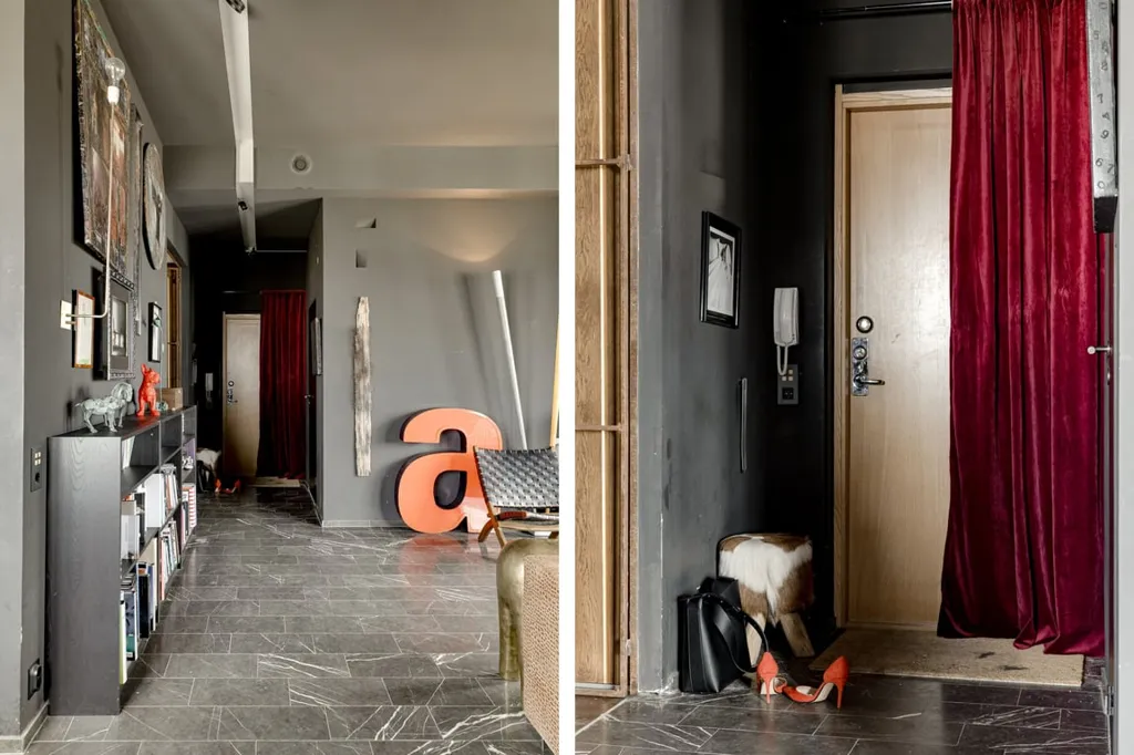 Entrée - Modern Two-Bedroom Flat with Dual Terraces in Malmö