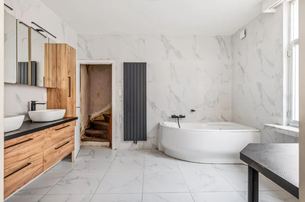 Salles de bain - Maison Familiale avec Jardin à Deurne