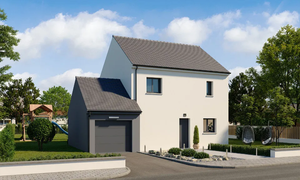 New Build House with Garden in Messon