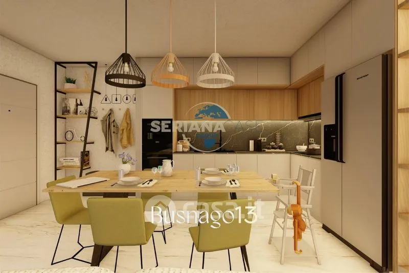 Cucina - Apartment with Private Garden in Cornate d'Adda