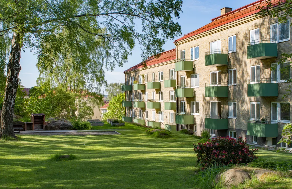 Aed - Funkistyle Flat with Balcony in Toppsegelsgatan