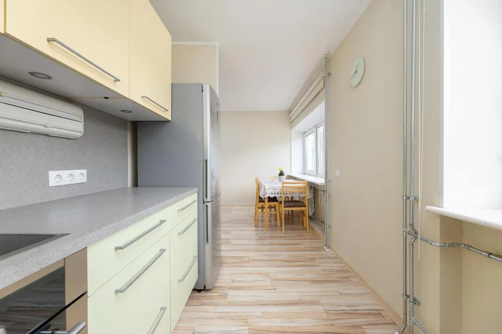 Kitchen - Renovated Apartment with Internet in Saku