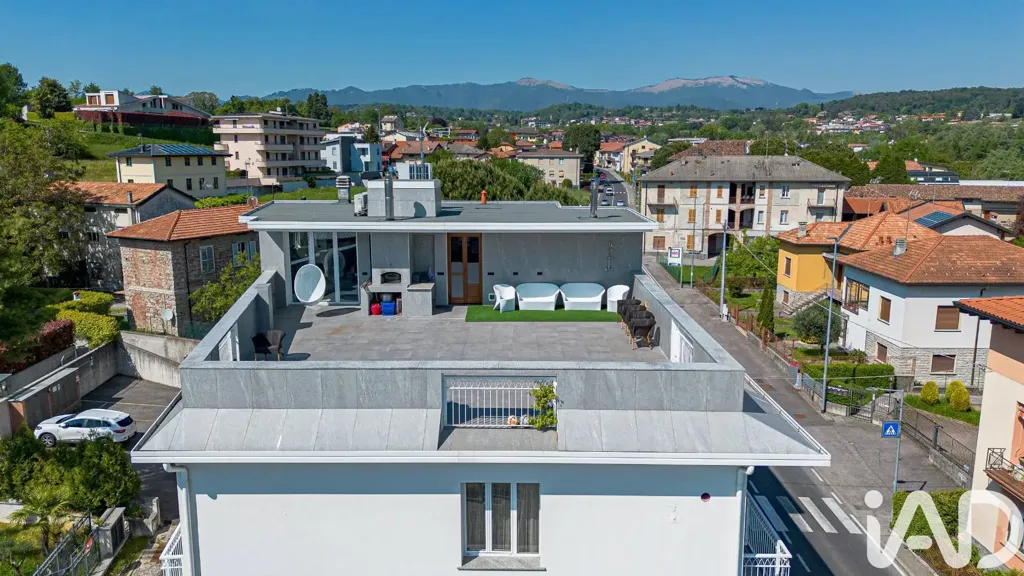 Vue aérienne - Luxury Penthouse with Terraces in Cantù