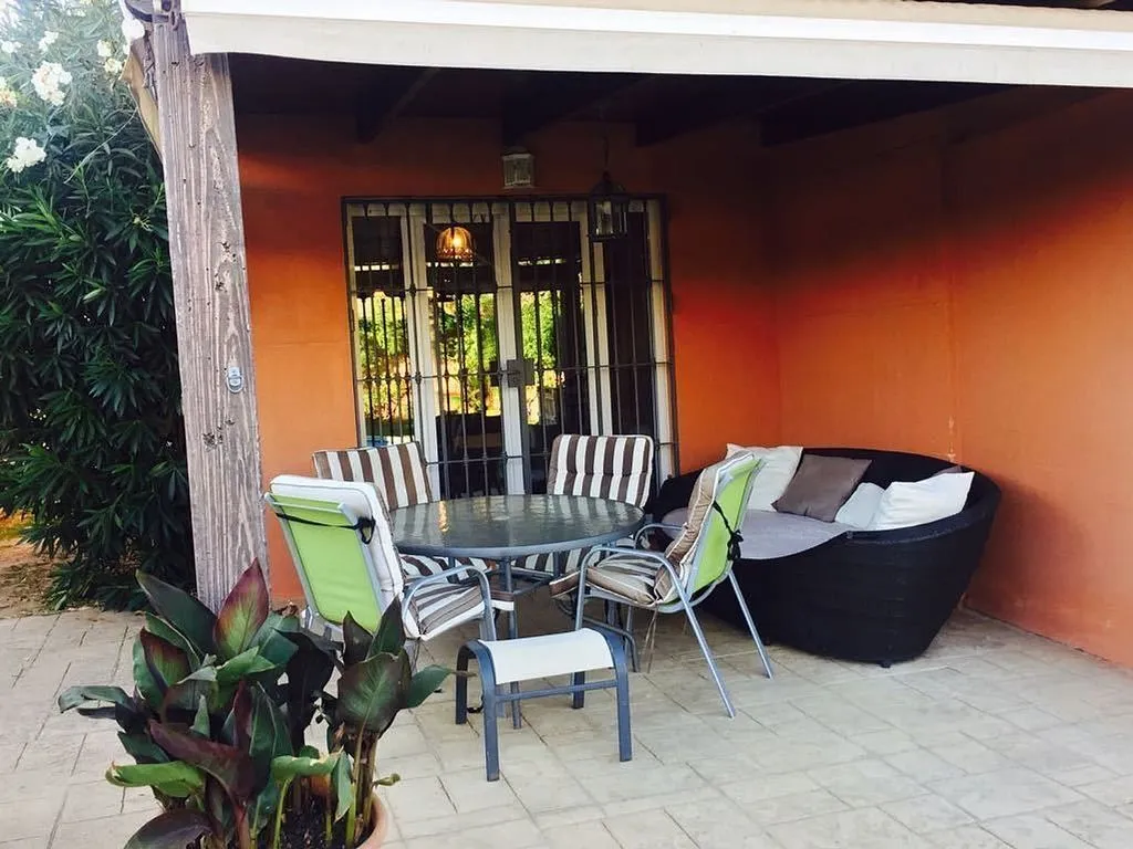 Terrasse - Linked Chalet with Sea View in Estepona