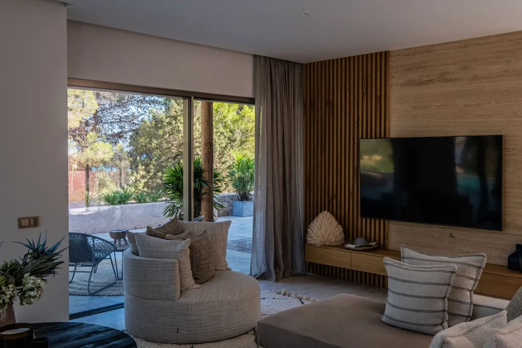 Séjour - Contemporary Villa with Sea View near Sa Caleta