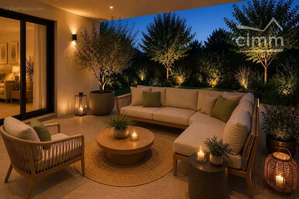 Terrazza - Contemporary Villa Plot with Pool near Lyon