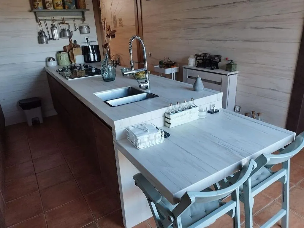 Cuisine - Chalet with Pool and Terrace in El Catllar