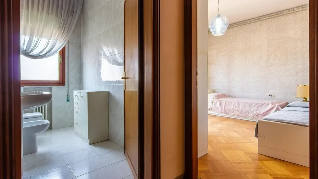 Camere da letto - Spacious Apartment with Terrace in Padua