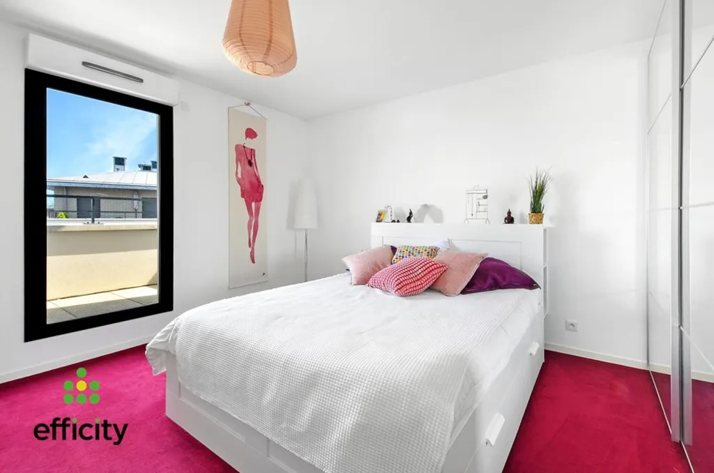 Chambres - Appartement Familial avec Terrasses à Ermont