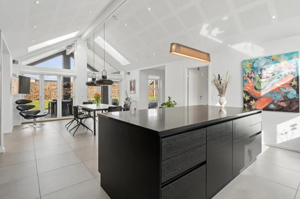 Kitchen - Architectural Villa in Hastrup