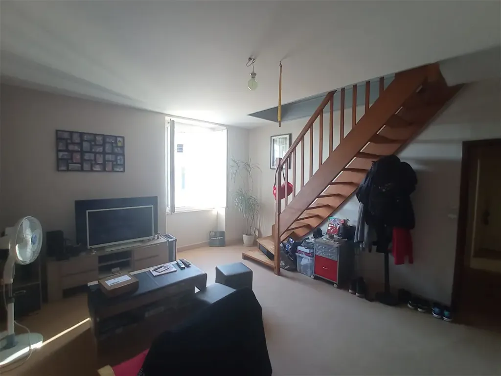 Séjour - Appartement Duplex au Calme à Fressines