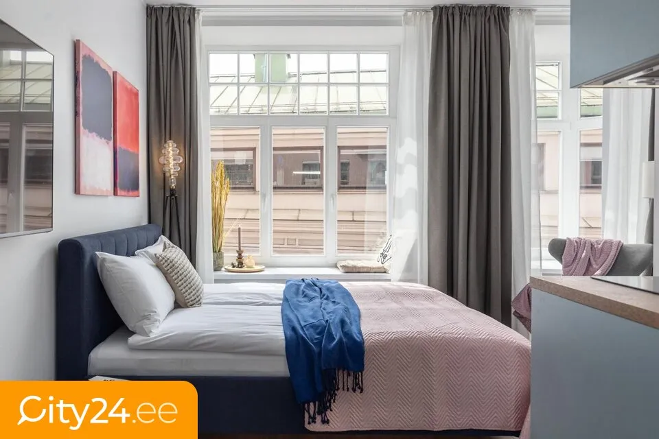 Magamistoad - Studio Flat with City View in Old Riga