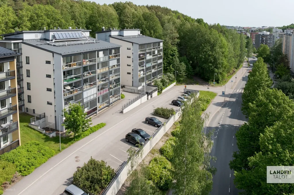 Vista aerea - Modern Apartment with Balcony in Lahti