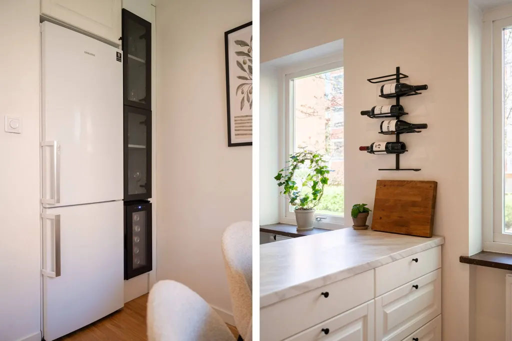 Cuisine - Renovated 2-Bedroom with Balcony in Helsingborg