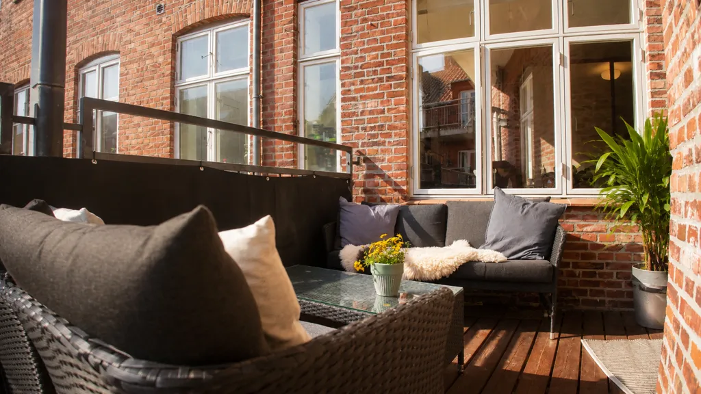 Balcon - Renovated New York Style Apartment in Esbjerg Centre