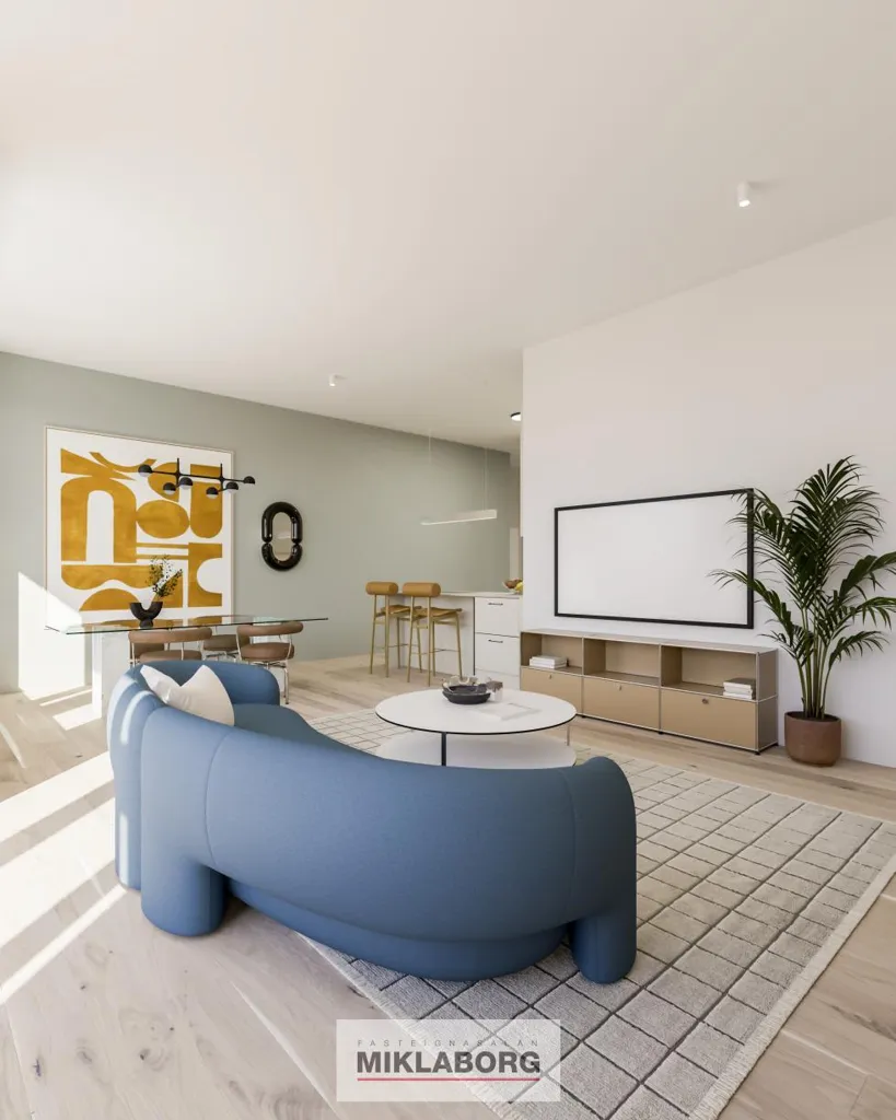 Soggiorno - New Flat with Balcony in Hafnarbraut