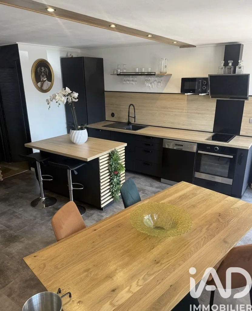 Köök - Renovated Apartment with Quay View in Sète