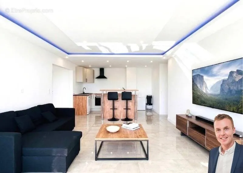 Soggiorno - T4 Apartment with River View in Quimper Ouest