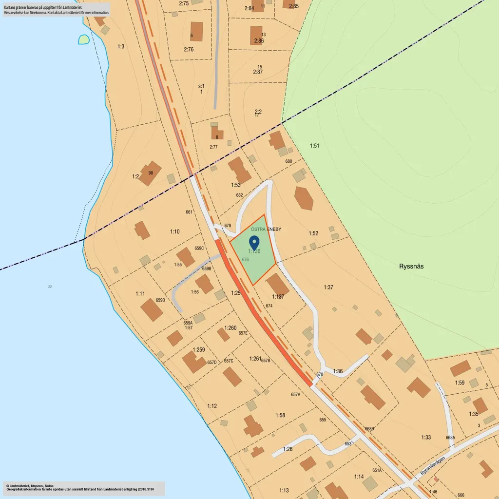Plot with Sea View in Norrköping
