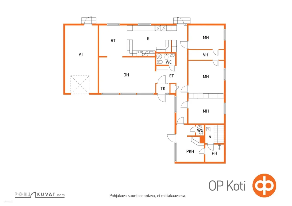 Plan - Spacious Family Home with Sauna in Hattula