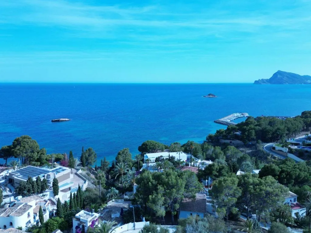 Vista aerea - 27-Room Hotel with Sea View in Altea