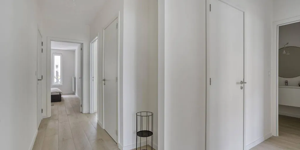 Entrée - Appartement avec vue parc à Boom