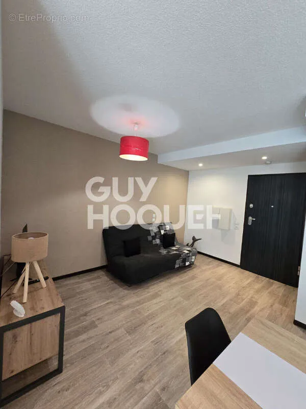 Living Room - 2-Bedroom Apartment with Balcony in Saint-Avold