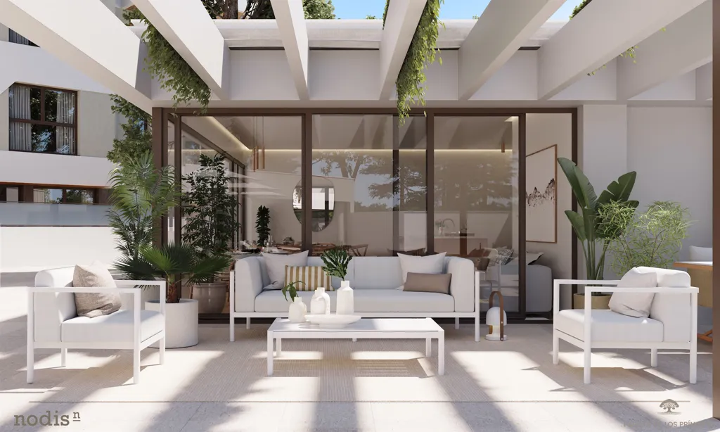 Terrass - New Build Apartment with Pool in Sevilla