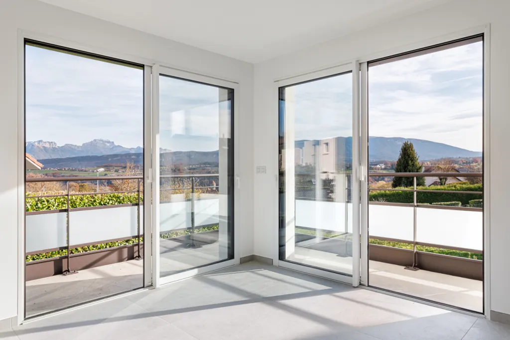Balcon - Appartement Duplex avec Vue Montagne à Lovagny